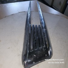 Vintage 1940-1941 Buick Chrome Fender Skirt Spear Ornament 24