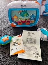 Baby Einstein Sea Dreams Soother Musical Crib Toy Sound Machine Remote - LikeNew