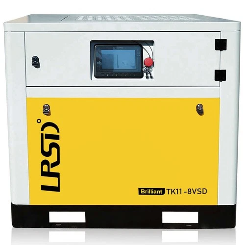 3 Phase 15 HP VFD VSD LRSD AIR COMPRESSOR ROTARY SCREW 208V-240V 66 CFM 116 PSI