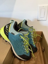 Hanwag Women’s Ferrata Light Low Lady GTX Icefall/Sulphur USA 9.5 Bunion