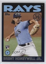 2021 Update 1986 Topps Baseball 35th Anniversary Blue Brent Honeywell Jr r0j