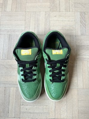 Size 8.5- Nike SB Green Taxi Dunk Low | eBay