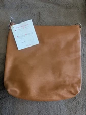 Studio Thirty-One Modern bag base in caramel brown