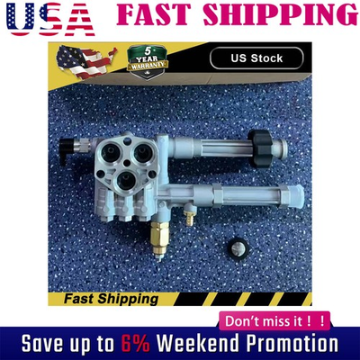 #ad #ad Troy Bilt Complete Pressure Washer Pump Head Fit for RMW SRMW Pumps AR42518 US $31.01