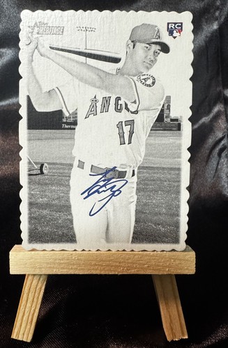 2018 Topps Heritage High Number - 1969 Topps Deckle Edge Shohei Ohtani #1 (RC)