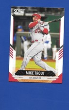 2021 Panini Chronicles-Score #9 Mike Trout NRMT-MT or better