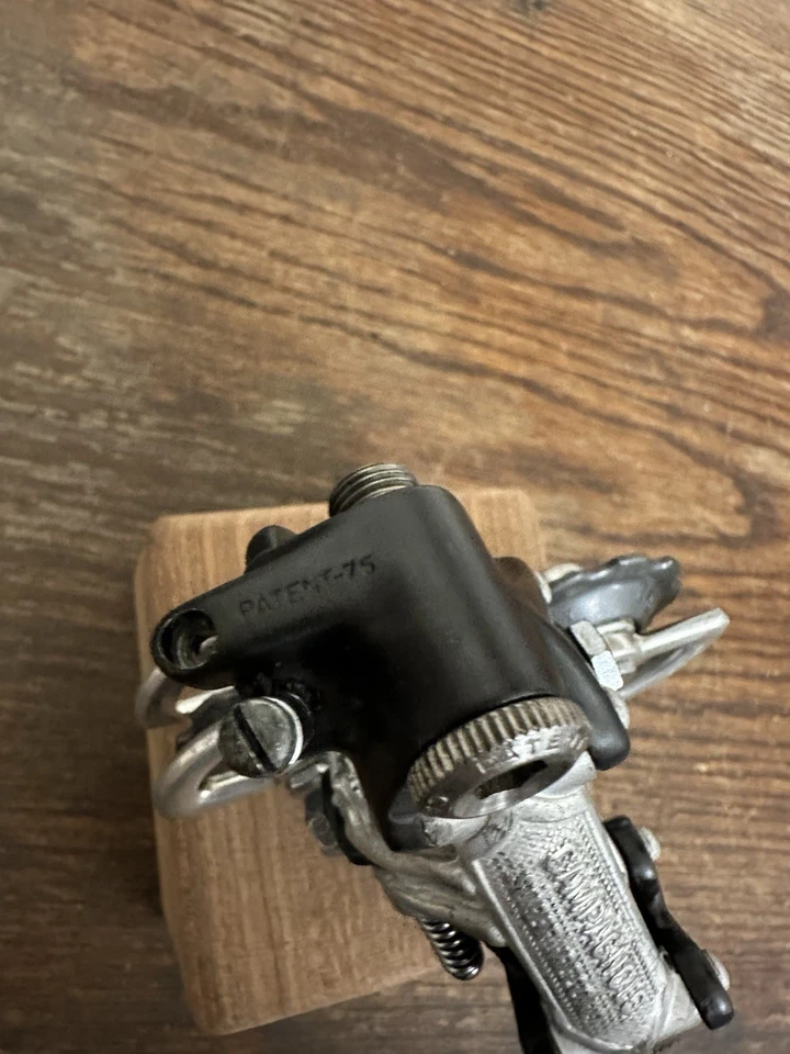 Campagnolo Super Record first generation Patent 75 - Vintage Rear Derailleur VGC - Image 3 of 4