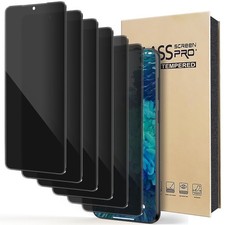 2/4/6 For Samsung Galaxy S20 FE Anti-Spy Screen Protector Tempered Glass Privacy