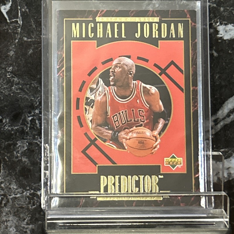 1996 upper deck michael jordan predictor