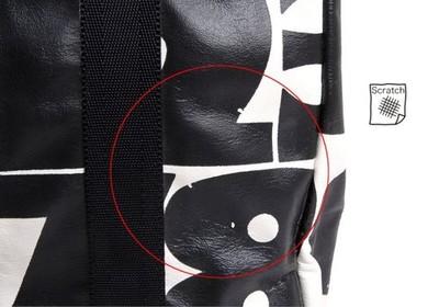 Comme Des Garcons Numbering Print Tote Bag Black Off Ladies Gd424