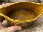 Vintage Homer Laughlin Gravy Boat Grenada Gold Cortez Embossed Discontinued — photo 2
