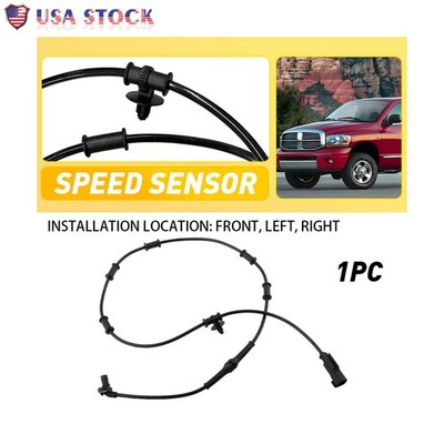 Front LH/RH Side ABS Wheel Speed Sensor for Dodge Ram 1500 2500 3500 06-08 4WD