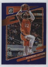 2021-22 Panini Donruss Optic Purple Prizm DeAndre Ayton #9 00gy