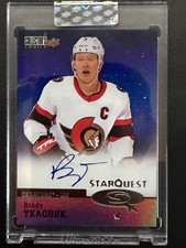 2024-25 UD Clear Cut CSA-BT Brady Tkachuk 1997-98 Collector's Choice Starquest