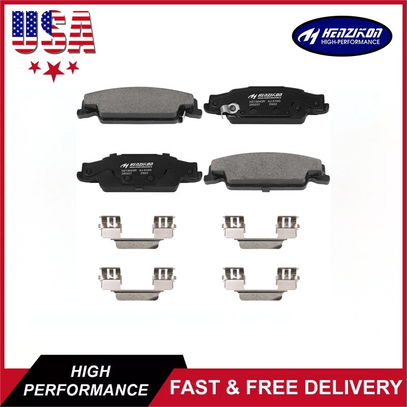 Rear Ceramic Brake Pads for 2005 2006 2007 Cadillac CTS STS Pontiac Grand Prix *