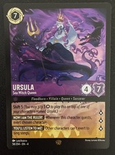 Ursula, Sea Witch Queen Foil - 058 EN-4 Legendary- Disney Lorcana