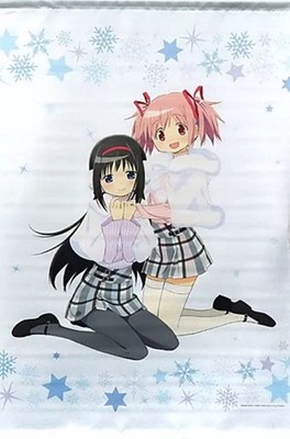 Puella Magi Madoka Magica Homura Winter Wandteppich