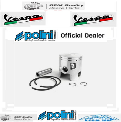 Complete Piston Polini D.63 Rings Group 177 Vespa PX 125 150 1998 2007