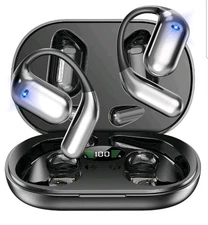 Translation Earbuds, 3-in-1 AI Language Translator with Premium Sound, 80H Playt