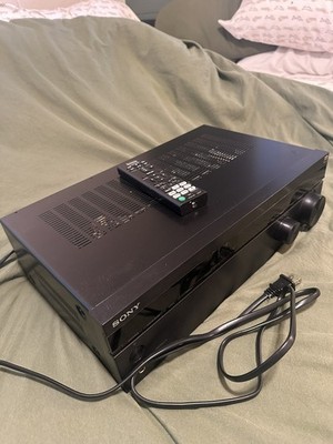 Sony STR-DH190 Stereo Receiver Phono Bluetooth 2 Ch FM Tested! Bundle W/Remote