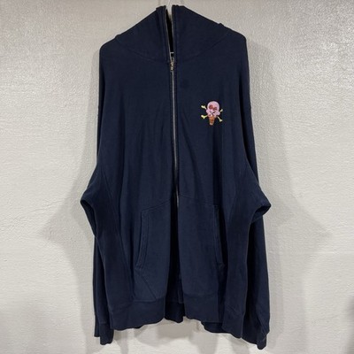 BBC ICE CREAM Full Zip Hoodie Men's XXL Billionaire Boys Club Skull & Bones