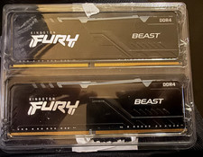 Kingston FURY Beast 32GB (2 x 16GB) PC4-25600 (DDR4-3200) 16GBit UDIMM Memory -