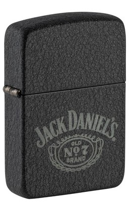 Zippo Feuerzeug Jack Daniel's  Nr. 7 Design Black Crackle NEU