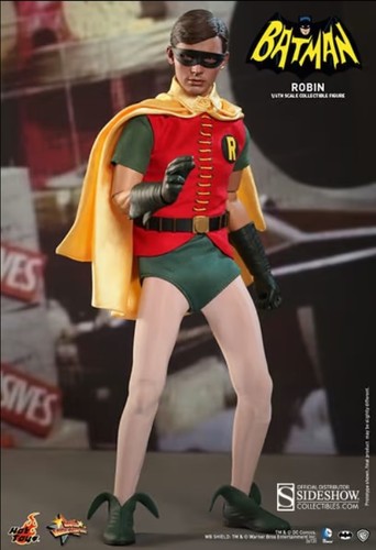 BURT WARD ROBIN Hot Toys Batman TV 1966 1:6 Actionfigur NEU/SEALED Adam West