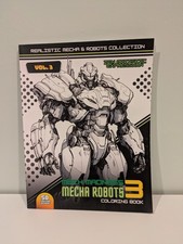 MM Mecha Robots Book 3 Coloring Book