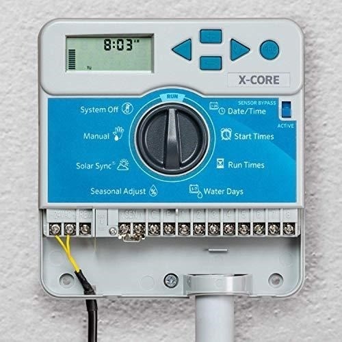 Temporizador de rociadores interiores Hunter 8 zonas - Xc800i, control de marcación manual, no necesita Wifi - Imagen 2 de 5