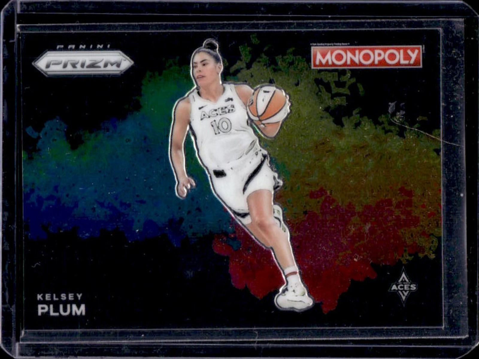 2024 Prizm Monopoly WNBA Kelsey Plum Money Blast Black #BMB-8 Aces