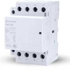Shopcorp 60A 4 Pole Normally Closed IEC 400V Contactor – 220/240VAC Coil