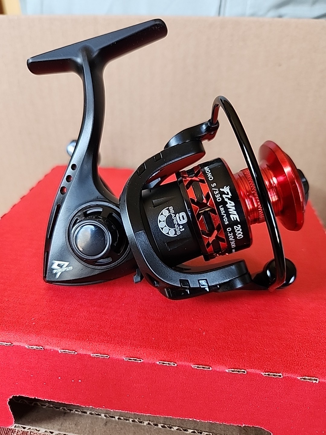 Piscifun Flame 2000 Spinning Reel 5.2:1 Gear Ratio 10BB Ligh