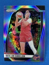 2024 #128 Katie Lou Samuelson Panini Prizm WNBA Silver Prizm Fever