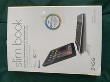 ZAGG Slim Book Keyboard Case for iPad mini 2/3 Bluetooth Detachable Stand