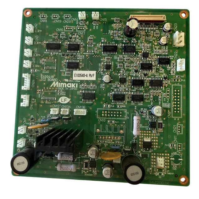 Mimaki E103540 IO2 PCB 250 Assy-SP Model JV3 SP SPII Tested Working