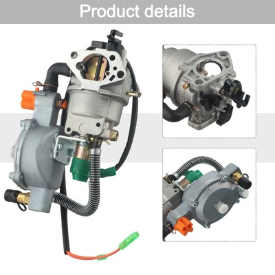 Dual Fuel Carburetor 4.5 KW To 10 KW Generators High Quality Materials