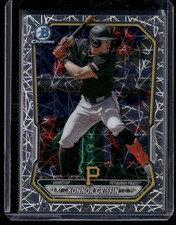 2026 Bowman Konnor Griffin #BCP-92 Chrome Prospects Lazer Refractor Pirates