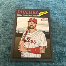 2026 Topps Heritage #285 - Lane Thomas - Dark Grey Parallel - Guardians