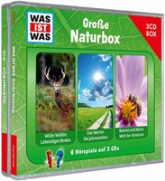 Was Ist Was 3-CD HöRspielbox. GroßE Naturbox | Was Ist Was | Deutsch | Audio-Cd
