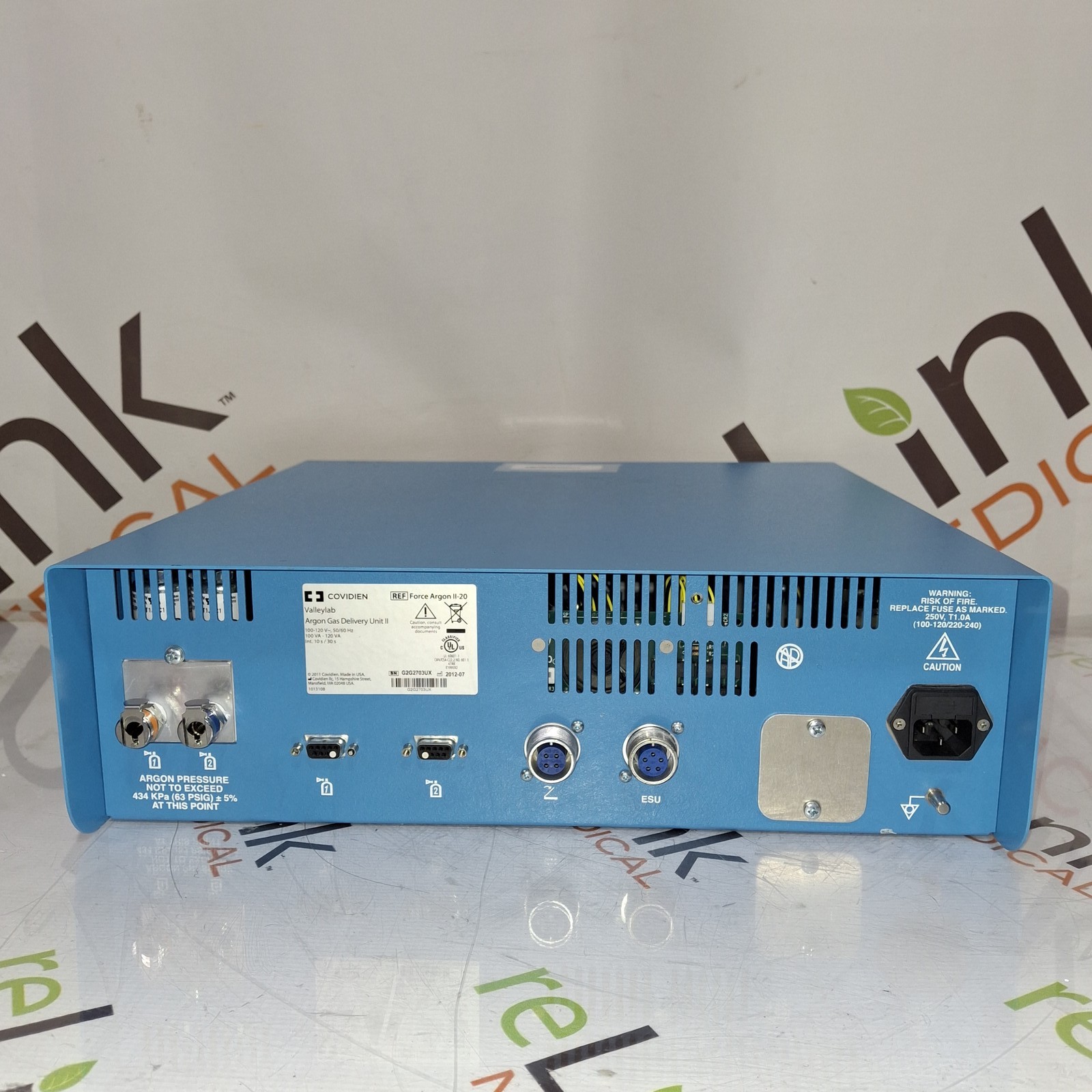 Valleylab Force Argon II Gas Delivery Unit