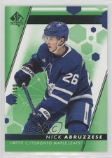 2022 SP Authentic Future Watch Limited Green /199 Nicholas Abruzzese Nick 18n5