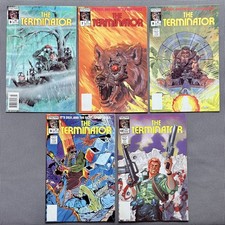 The Terminator #6, 7, 8, 9 & 12 (NOW Comics 1989) 1st Ever Terminator🔥Scarce🔥