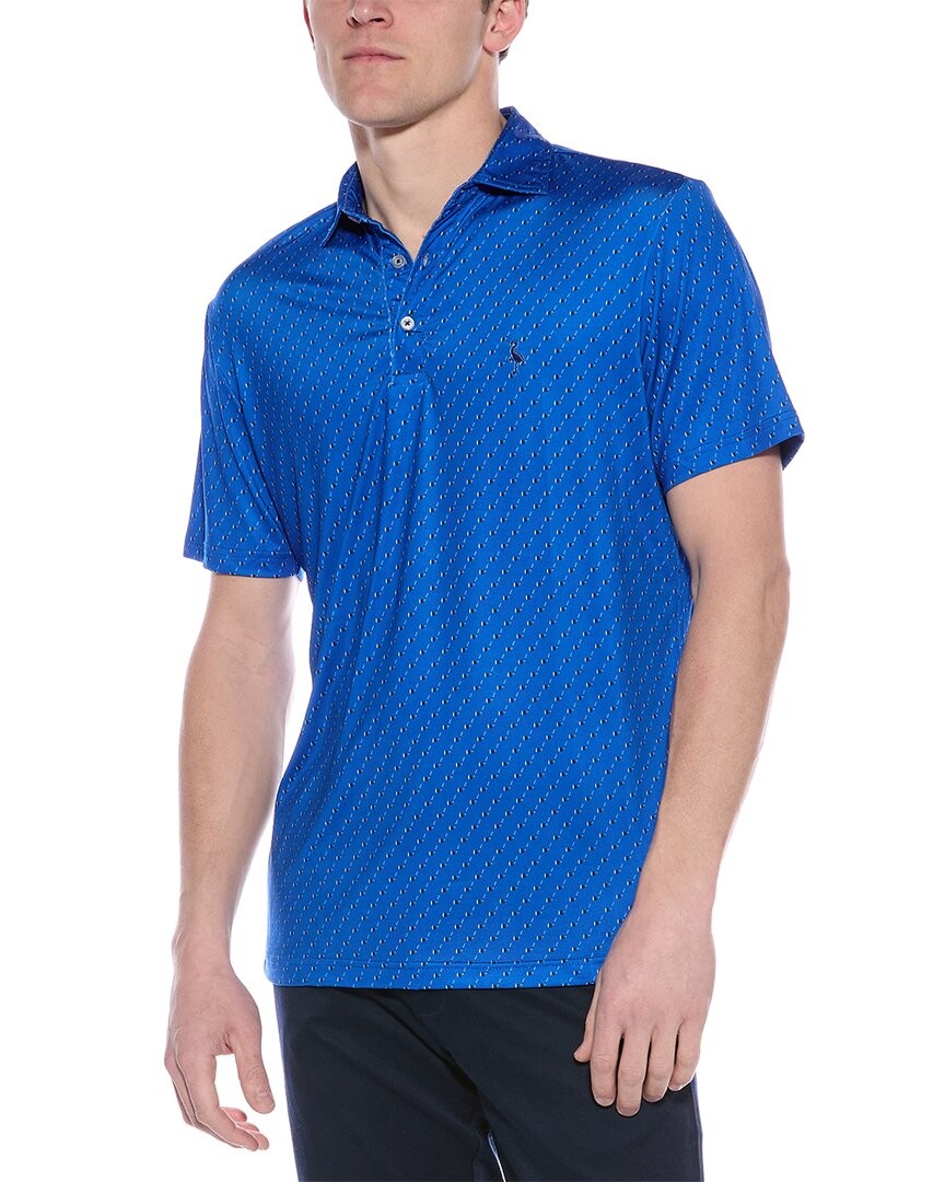 Футболка для игры в гольф Tailorbyrd с принтом клюшек для гольфа мужская синяя M 4990₽