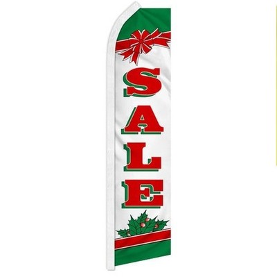 Pack of 2 Sale Swooper Flutter Feather Advertising Flag Sale Christmas Holiday