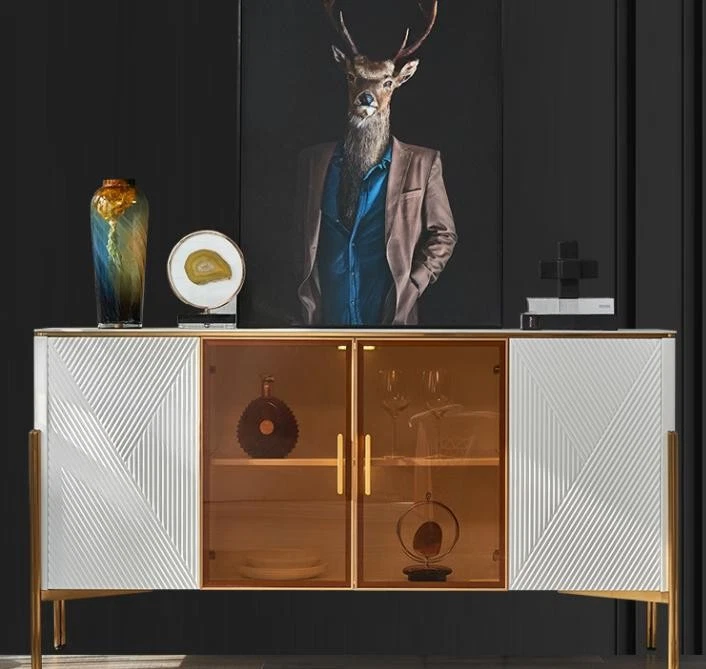 Kommode Regale Design Wohnzimmer Möbel Holz Neu Sideboard Schrank - Bild 1 von 1