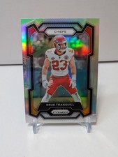 2023 Panini Prizm Football Silver Prizm Drue Tranquill Kansas City Chiefs #156