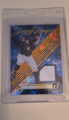 2024 Panini Donruss - Jersey Kings Jace Jung #JK-JJ (MEM, RC)