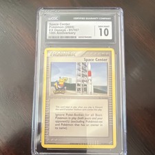 Pokémon Space Center EX Deoxys 91/107 CGC Graded 10th Anniversary Card on eBay