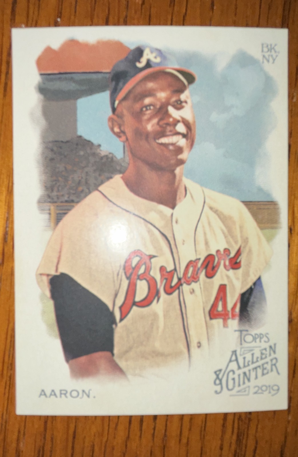 2019 Topps Allen & Ginter - Hank Aaron #50